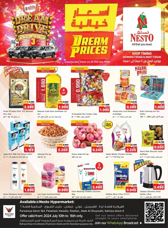 Nesto Dream Prices Deal