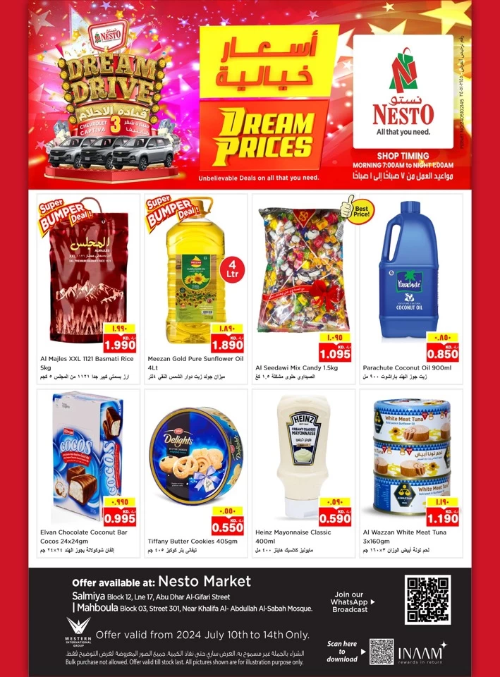 Nesto Market Dream Prices