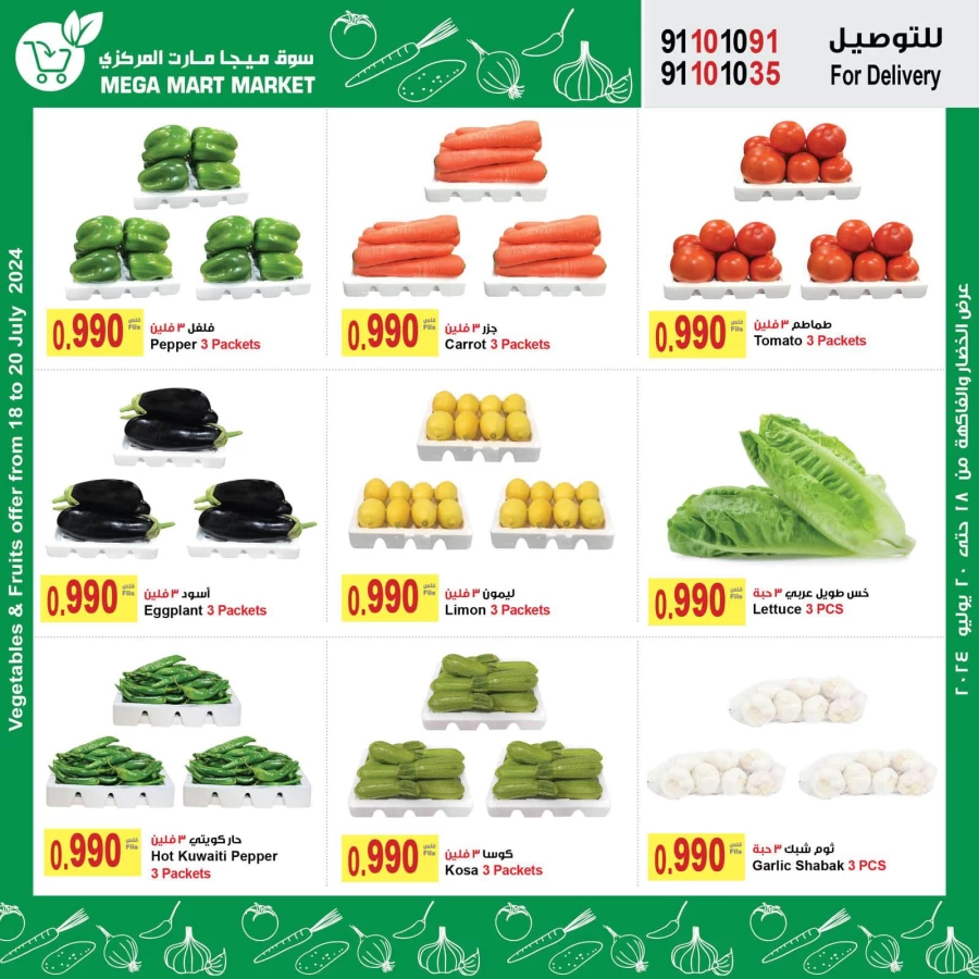 Mega Mart Market Summer Promotion