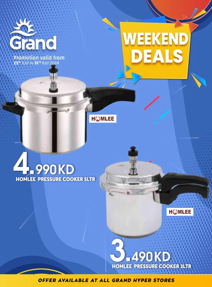 Weekend Deals 25-31 July 2024