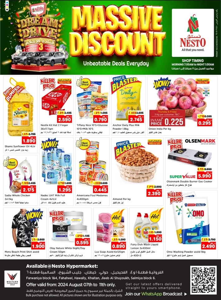 Nesto Massive Discount Sale