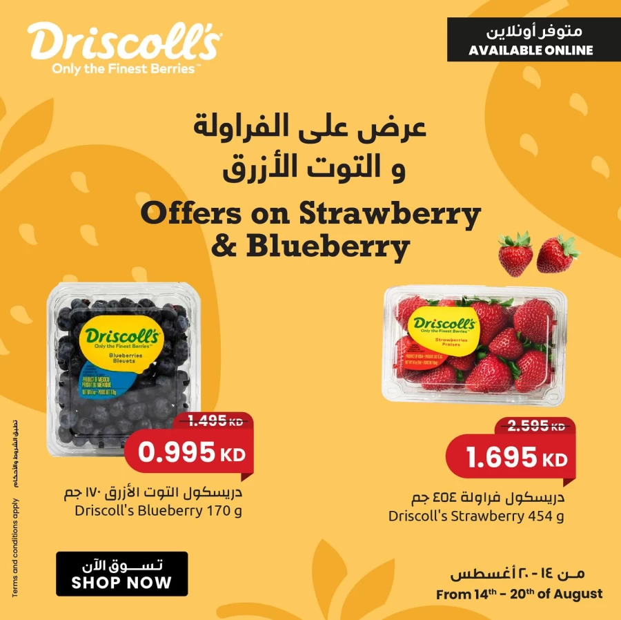 Strawberry & Blueberry Offers