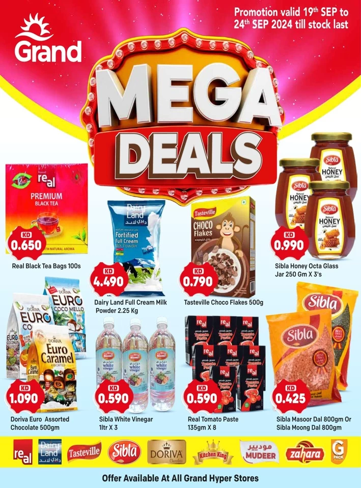 Mega Deals 19-24 September 2024