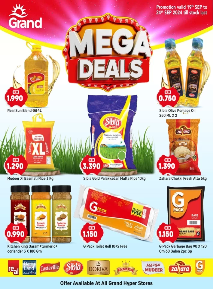 Mega Deals 19-24 September 2024