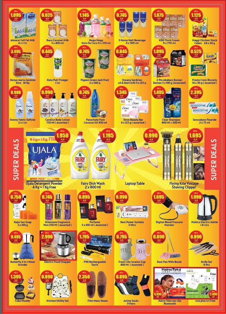 Best Deals 3-6 October 2024