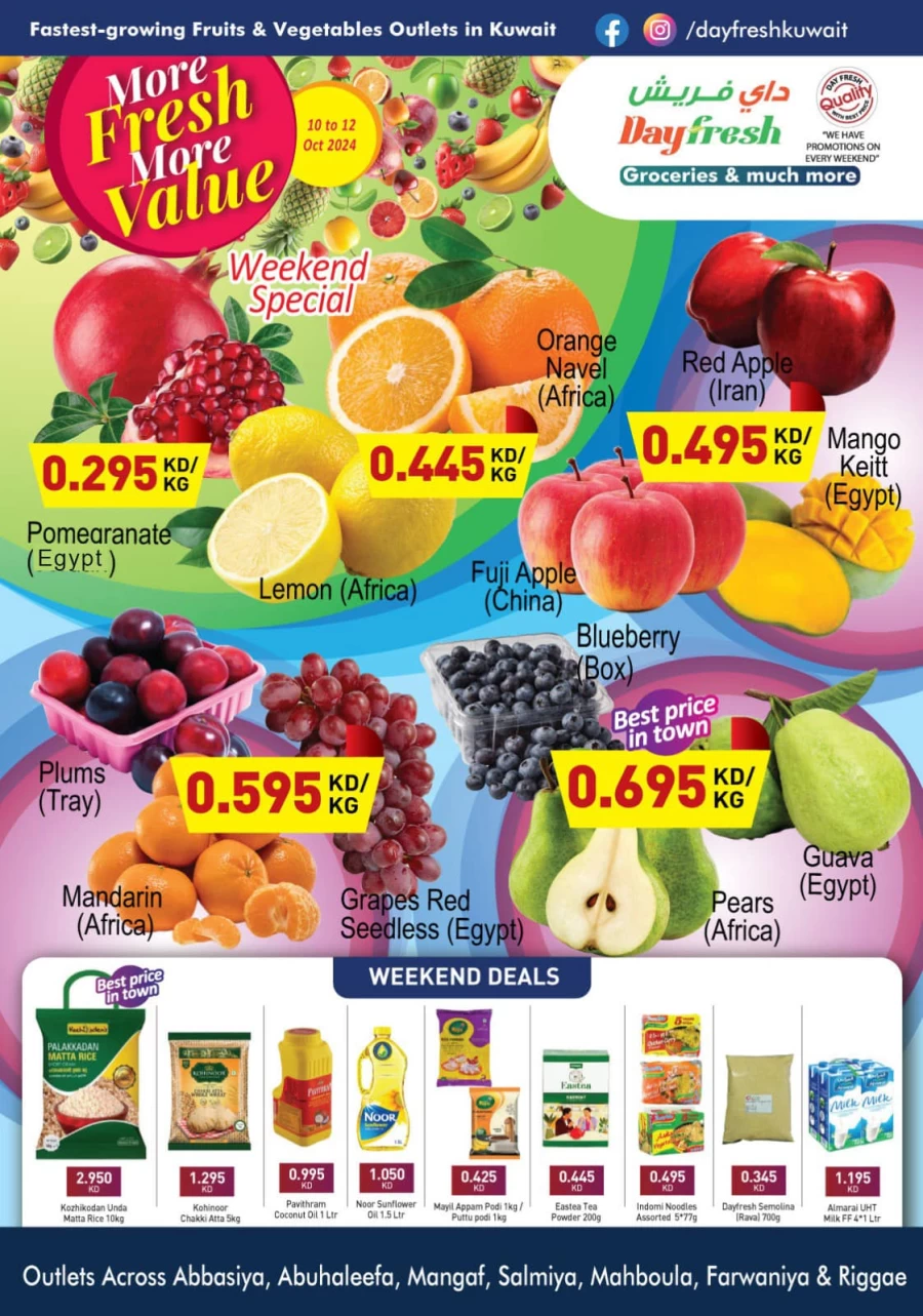 More Fresh More Value Deals