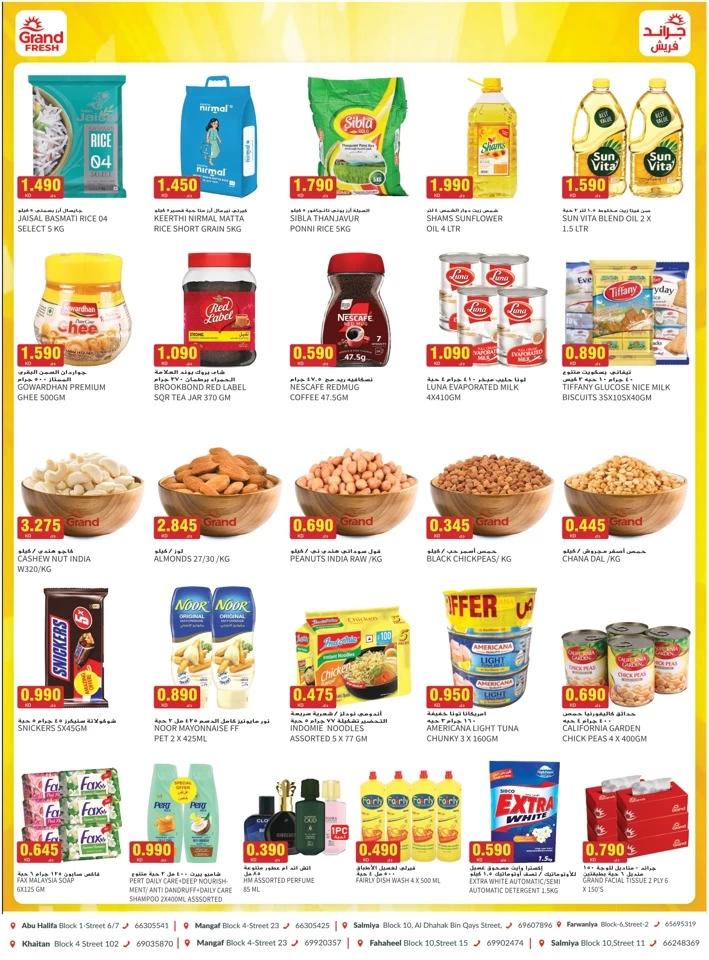 Grand Fresh Weekly Special Offers