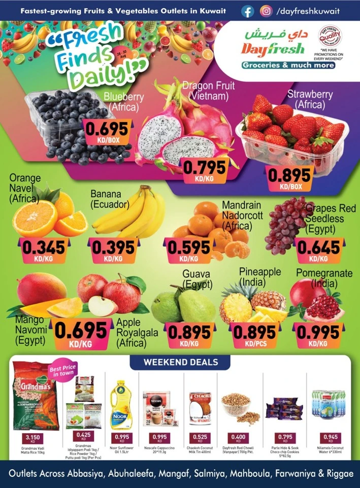 Day Fresh Weekend Promotion