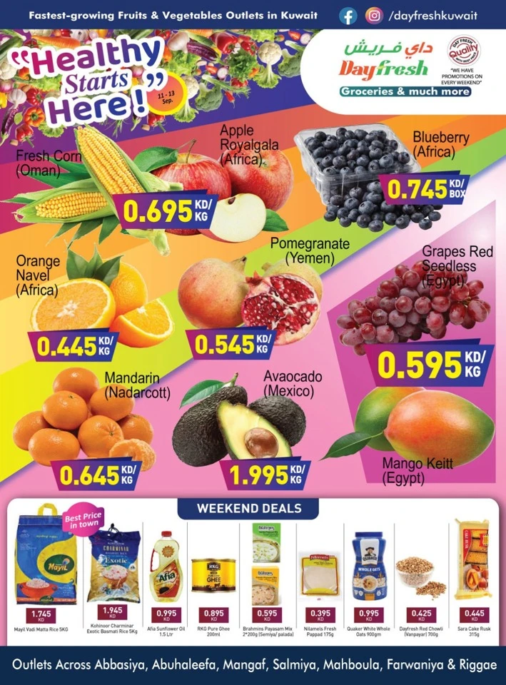 Day Fresh Weekend Promotion