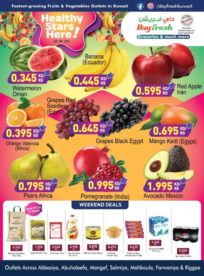 Day Fresh Weekend Deals