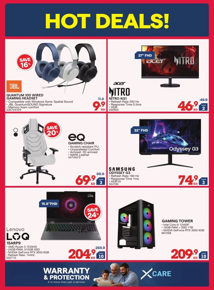 X-cite Winter Season Deals