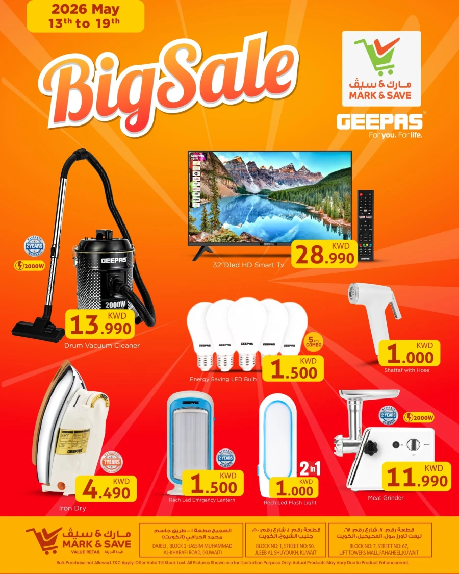 Mark & Save Big Sale Offer