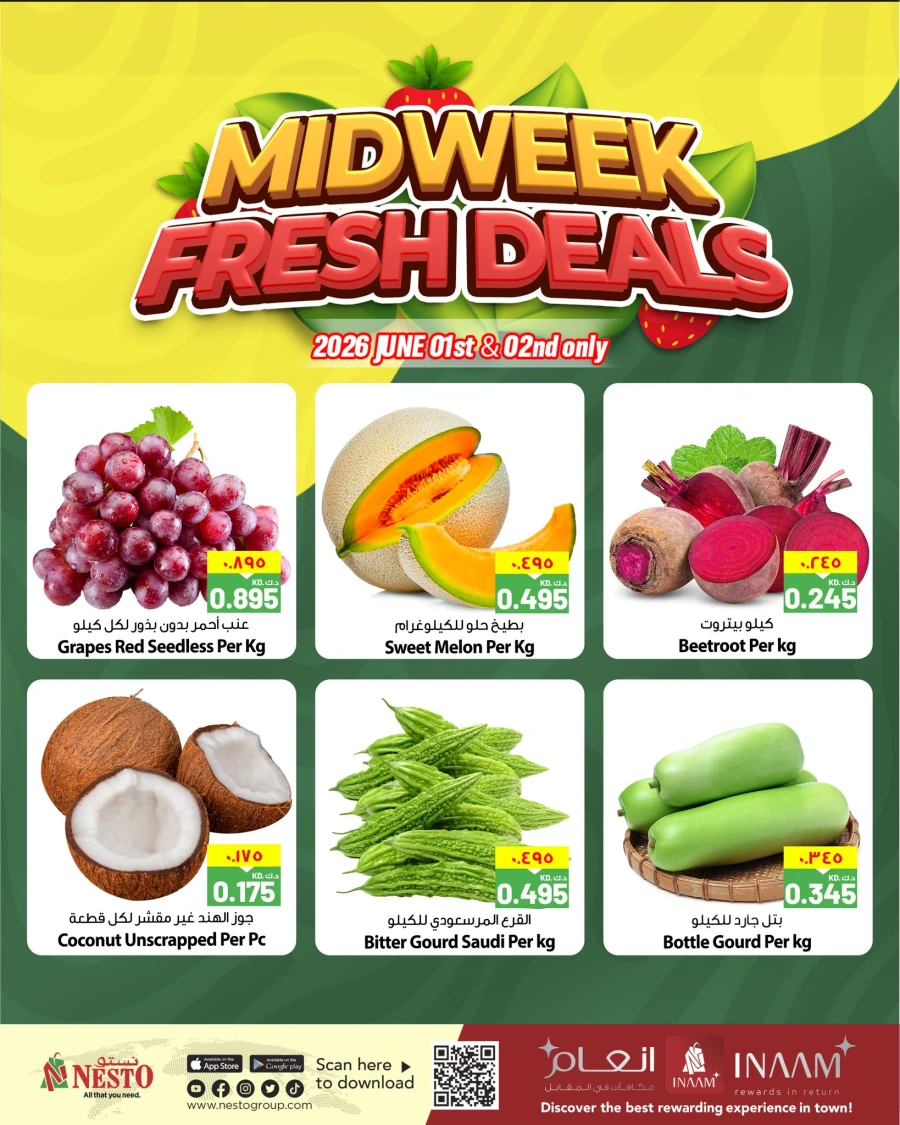 Nesto Midweek Deals