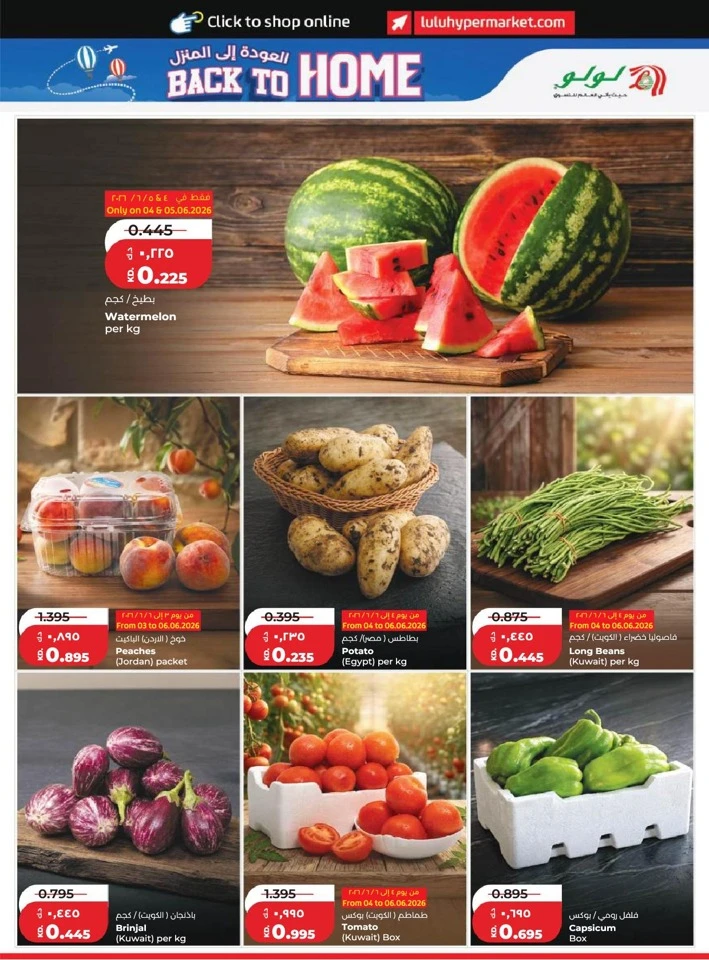 Lulu Back to Home Offer