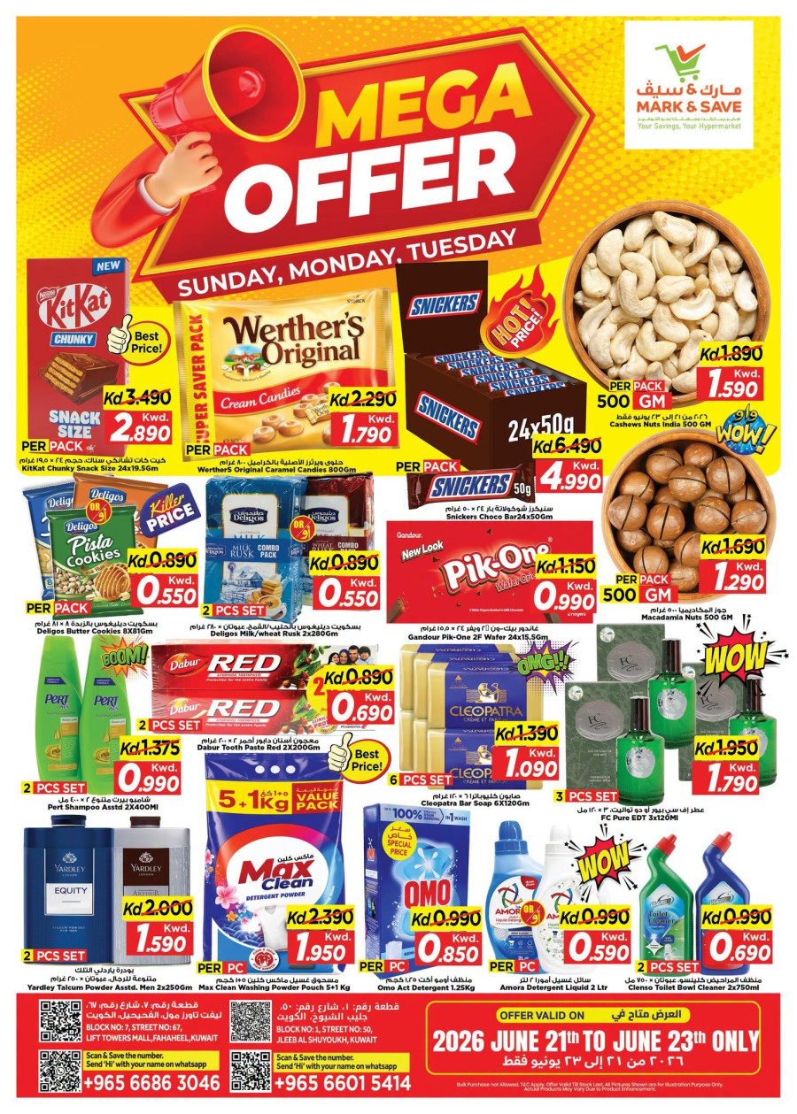 Mark & Save Mega Offer