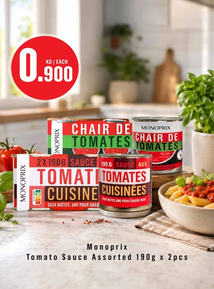 Monoprix Big Knock Out Prices