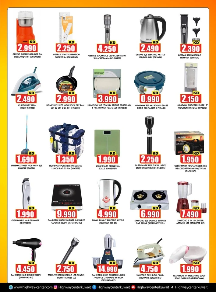Great Saving Days Promotion