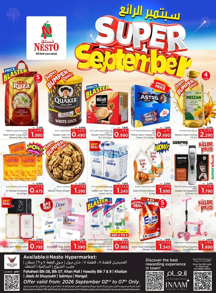 Nesto Super September Deals