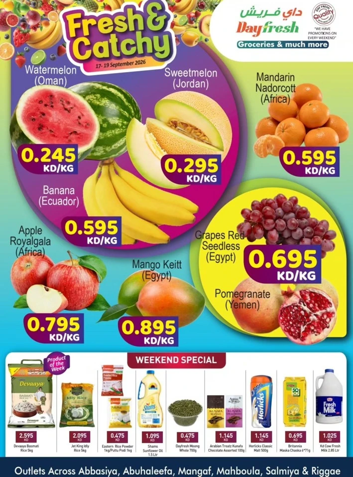 Day Fresh Weekend Deals
