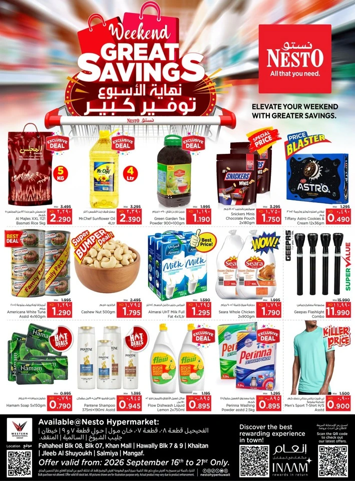 Nesto Weekend Great Savings