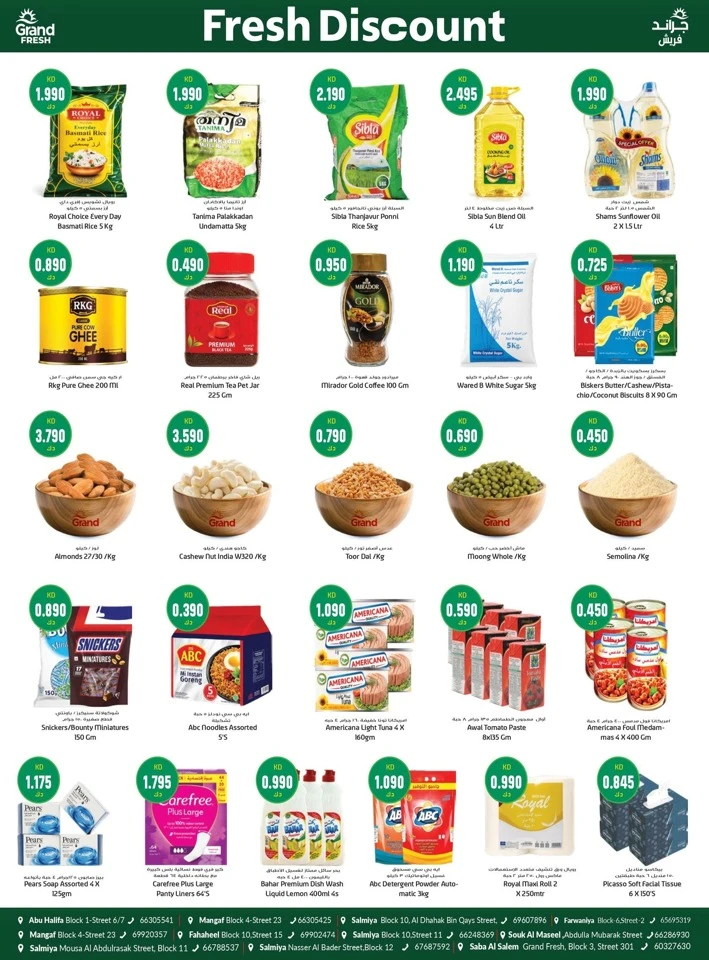 Grand Fresh Weekly Discount