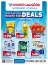 Oncost Supermarket Month End Deal