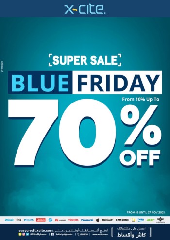 Xcite Blue Friday Super Sale