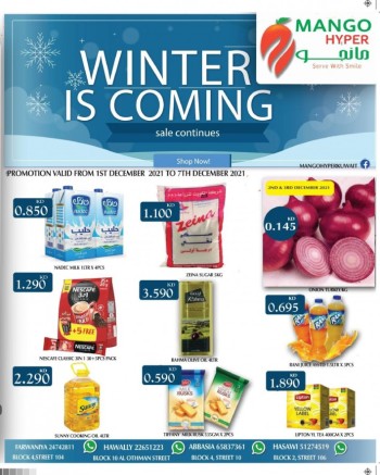 Mango Hyper Winter Is Coming