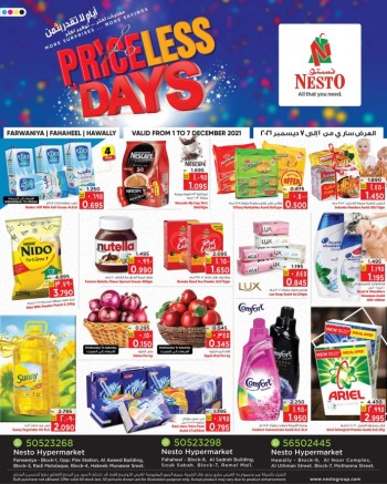Nesto Priceless Days Promotion
