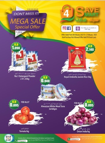 4 Save Mart Mega Sale
