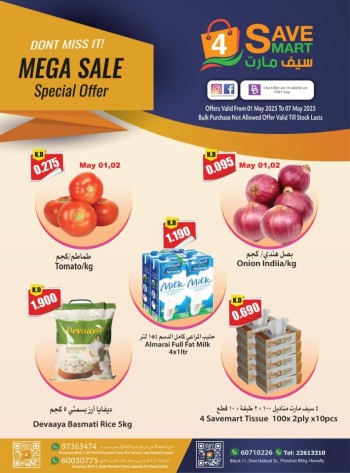 4 Save Mart Mega Sale