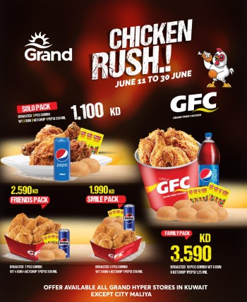 Grand Chicken Rush Promotion