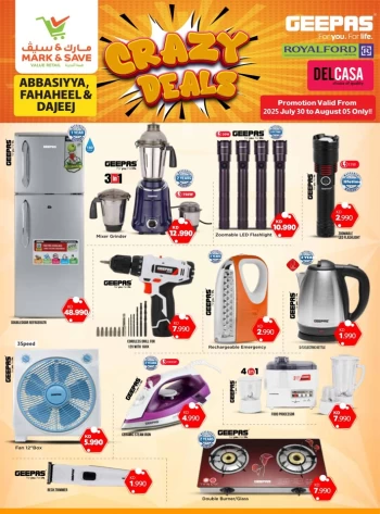 Mark & Save Crazy Deals