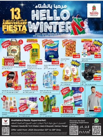 Nesto Hello Winter Deals