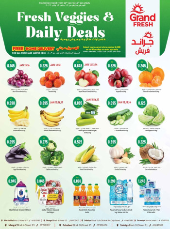 Grand Fresh Daily Deals