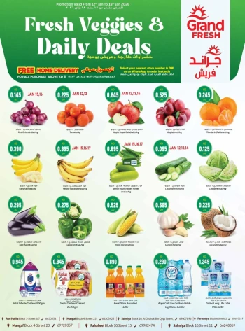 Grand Fresh Daily Deals