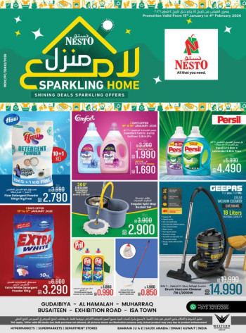 Nesto Sparkling Home Promotion