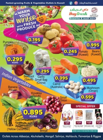 Day Fresh Winter Deals