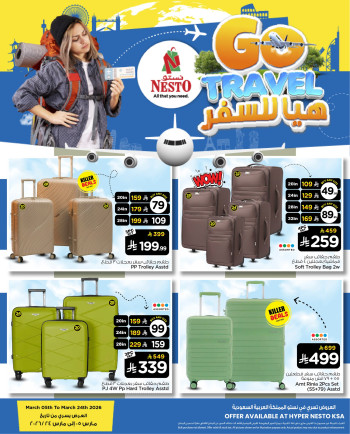 Nesto Go Travel Promotion