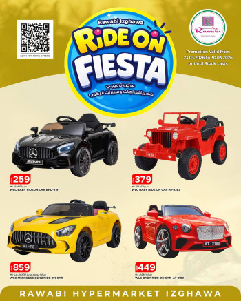Rawabi Hypermarket Ride on Fiesta Offer
