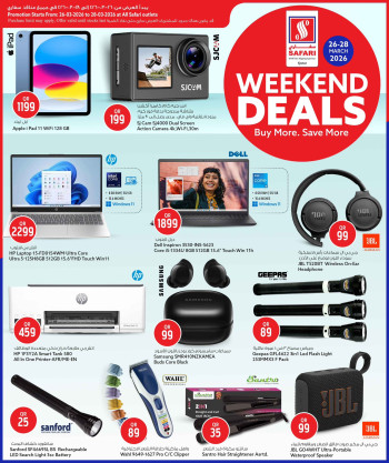 Safari Hypermarket Weekend Deals
