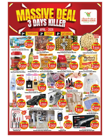 Mark & Save Massive Deal Offer