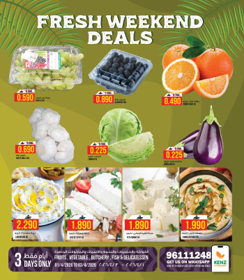 Kenz Hypermarket Fresh Weekend Deals 