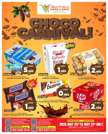 Mark & Save Choco Carnival Offer