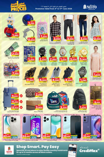 Nesto Smashing Prices Offer