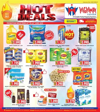 Highway Center Hot Deals
