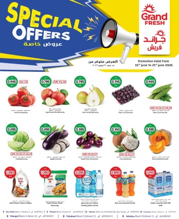 Grand Special Offers