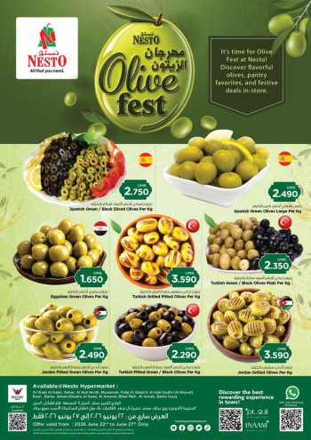 Nesto Olive Fest Offer