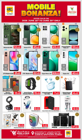Mark & Save Mobile Bonanza