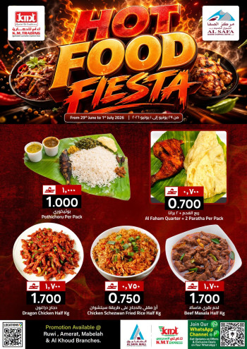 KM Trading Hot Food Fiesta Offer